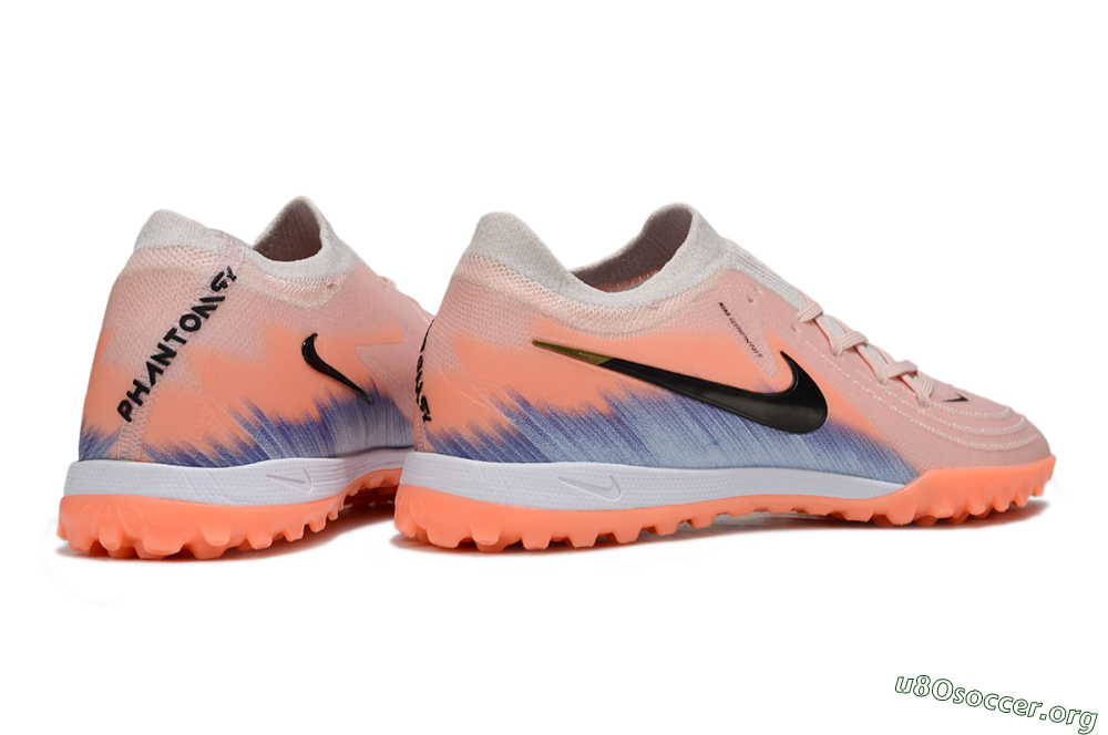 Nike Phantom GX 2 Elite TF Football Shoes - Pink/Black/Jade 6