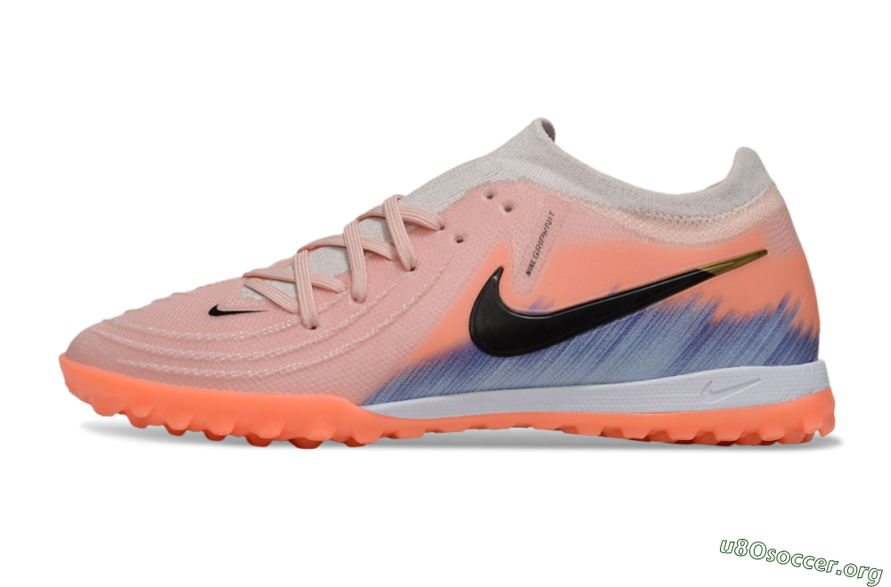 Nike Phantom GX 2 Elite TF Football Shoes - Pink/Black/Jade 3