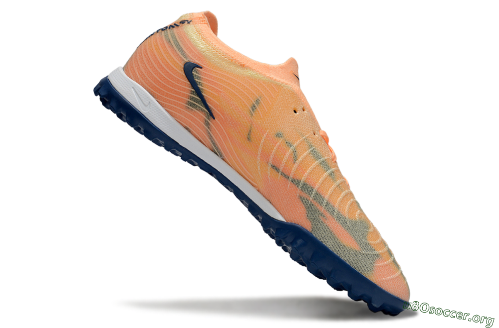 Nike Phantom GX 2 Elite TF Football Shoes - Orange/Blue/Jade 4