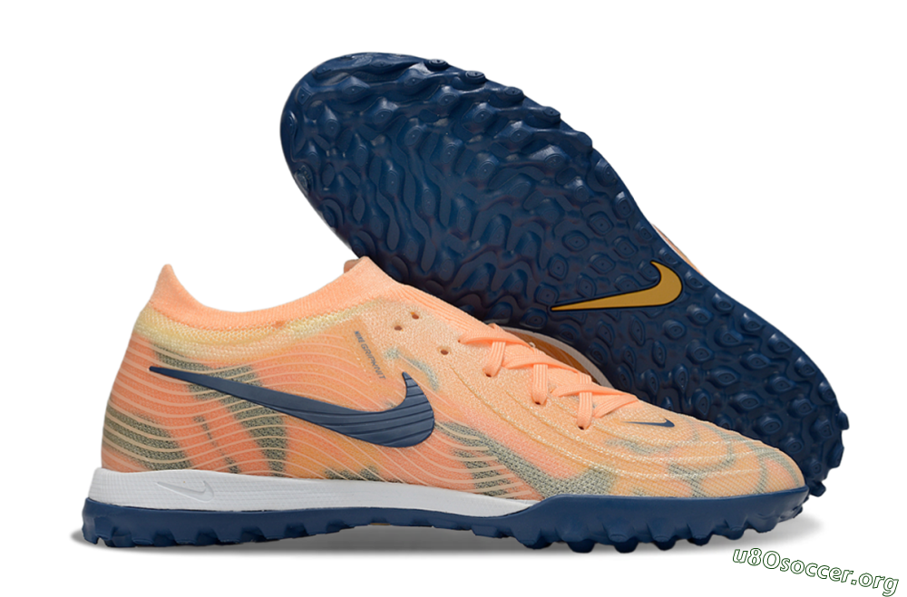 Nike Phantom GX 2 Elite TF Football Shoes - Orange/Blue/Jade 2