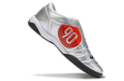 Nike Total 90 III IC Football Shoes - Silver/Black