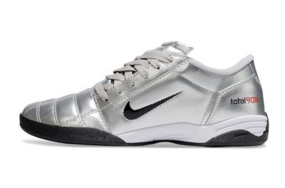 Nike Total 90 III IC Football Shoes - Silver/Black
