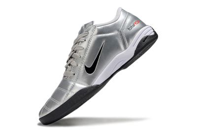 Nike Total 90 III IC Football Shoes - Silver/Black