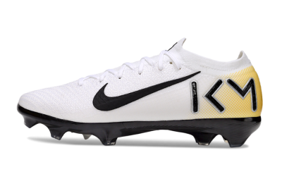 Nike Air Zoom Mercurial Vapor 16 Elite FG Football Boots - White/Black/Yellow