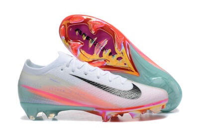 Nike Air Zoom Mercurial Vapor 16 Elite FG Football Boots - White/Pink/Jade