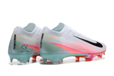 Nike Air Zoom Mercurial Vapor 16 Elite FG Football Boots - White/Pink/Jade