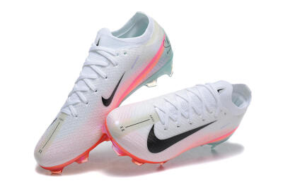 Nike Air Zoom Mercurial Vapor 16 Elite FG Football Boots - White/Pink/Jade