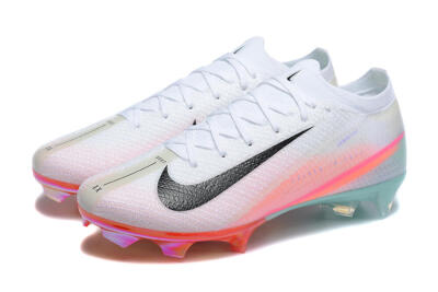Nike Air Zoom Mercurial Vapor 16 Elite FG Football Boots - White/Pink/Jade