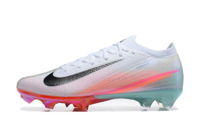 Nike Air Zoom Mercurial Vapor 16 Elite FG Football Boots - White/Pink/Jade