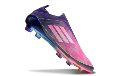 Adidas F50 Elite Laceless FG Football Boots - Pink/Purple/Yellow