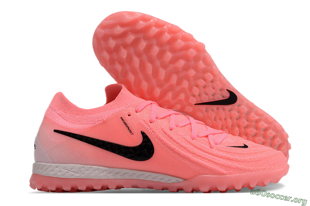 Nike Phantom GX 2 Elite TF Football Shoes - Pink/Black/White 2