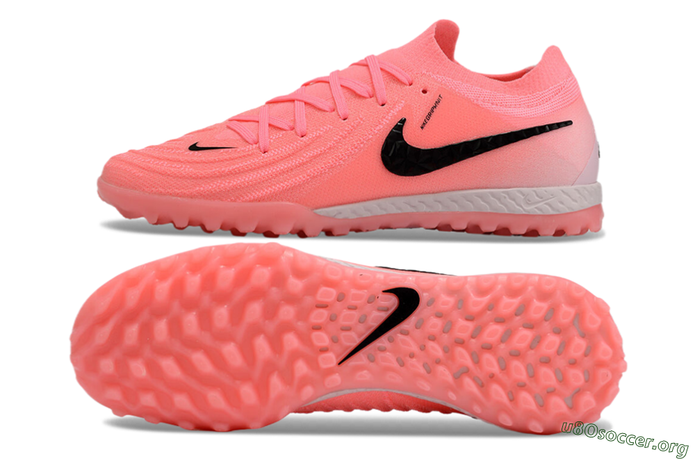 Nike Phantom GX 2 Elite TF Football Shoes - Pink/Black/White 1