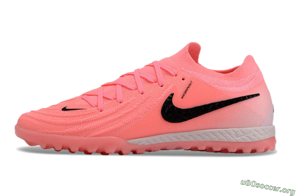 Nike Phantom GX 2 Elite TF Football Shoes - Pink/Black/White 3