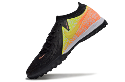 Nike Phantom GX 2 Elite TF Football Shoes - Black/Yellow/Orange