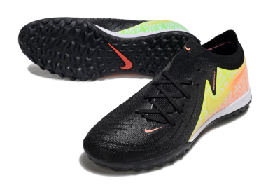 Nike Phantom GX 2 Elite TF Football Shoes - Black/Yellow/Orange
