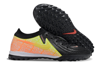 Nike Phantom GX 2 Elite TF Football Shoes - Black/Yellow/Orange