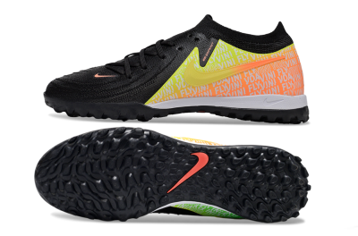 Nike Phantom GX 2 Elite TF Football Shoes - Black/Yellow/Orange