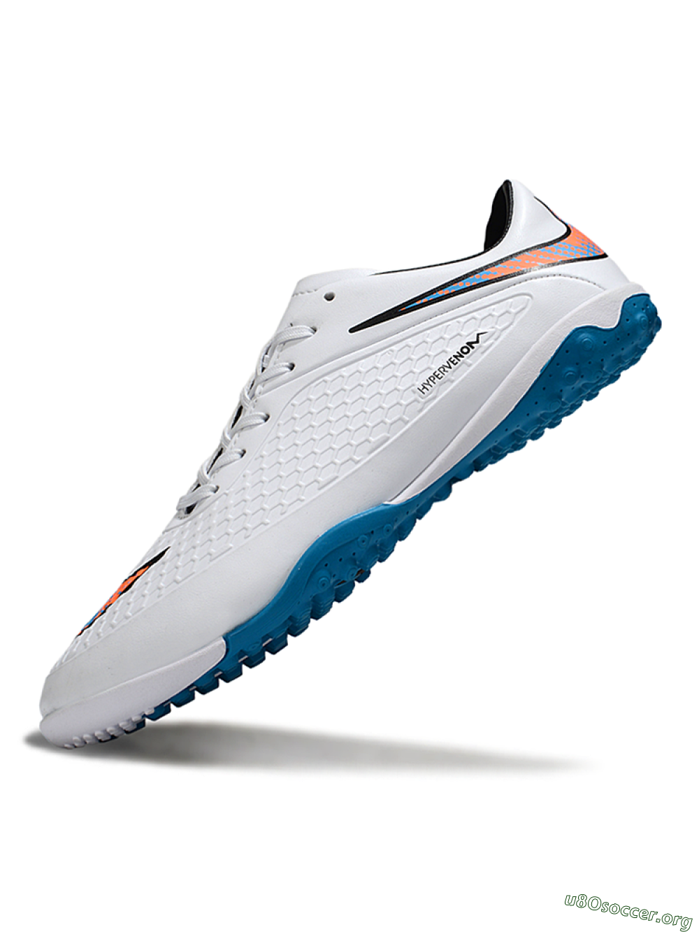 Nike Hypervenom Phantom RGN SE TF Football Shoes - White/Blue/Orange 5