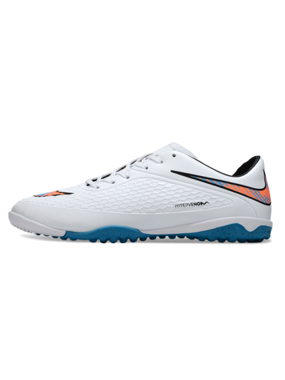 Nike Hypervenom Phantom RGN SE TF Football Shoes - White/Blue/Orange