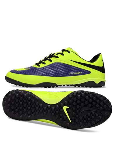 Nike Hypervenom Phantom RGN SE TF Football Shoes - Yellow/Blue/Black