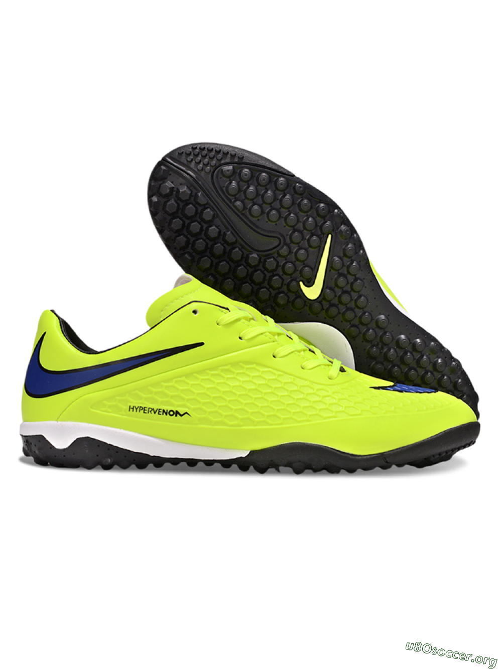 Nike Hypervenom Phantom RGN SE TF Football Shoes - Yellow/Blue/Black 2