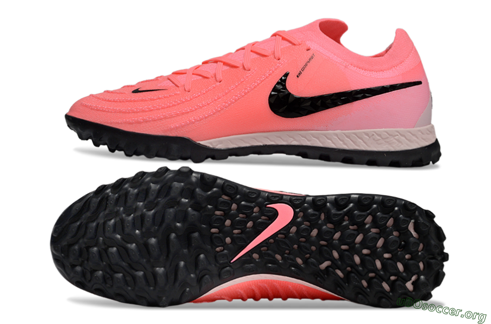 Nike Phantom GX 2 Elite TF Football Shoes - Pink/Black/White 1