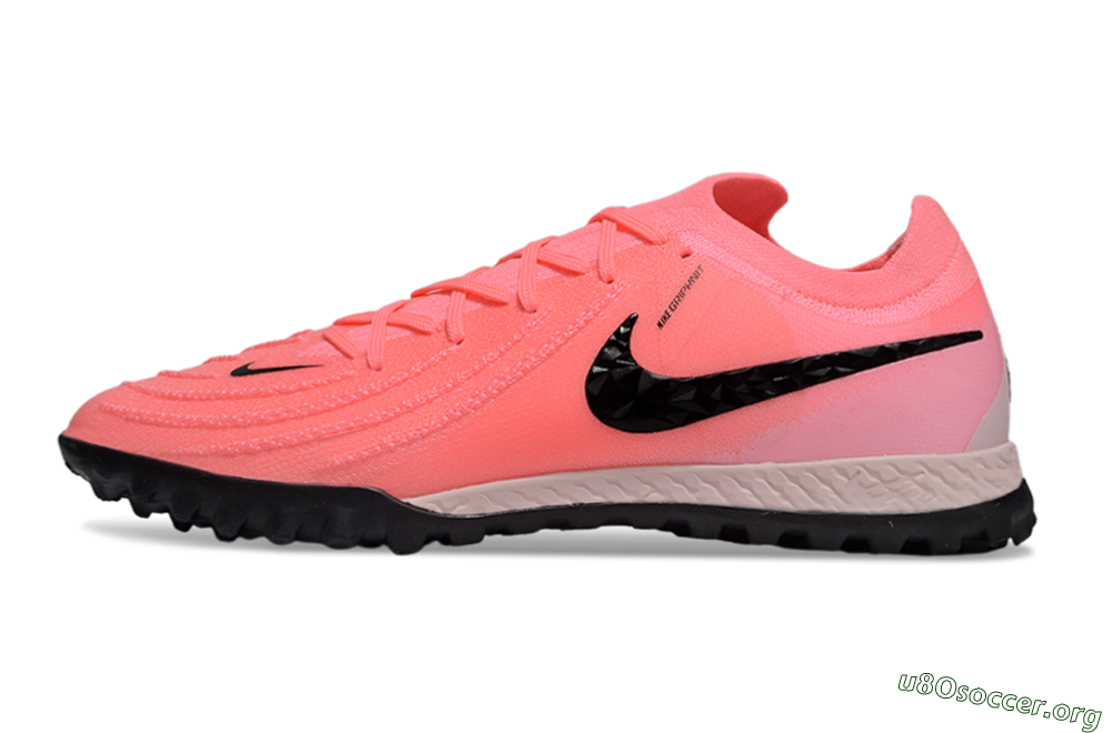 Nike Phantom GX 2 Elite TF Football Shoes - Pink/Black/White 3