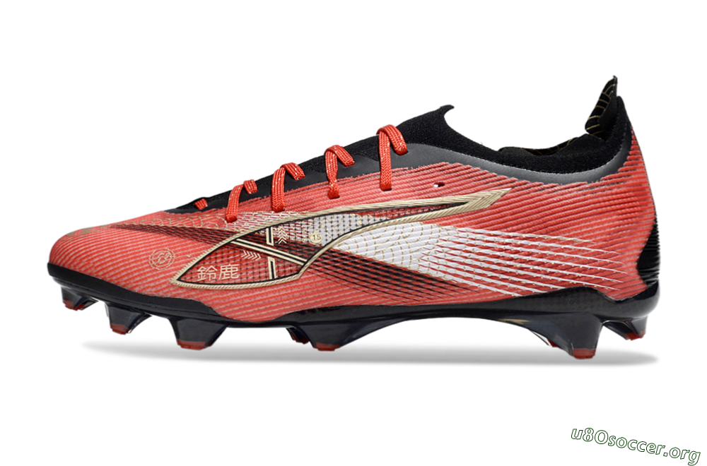 Puma Ultra 5 Ultimate FG Football Boots - Red/Gold/White 3