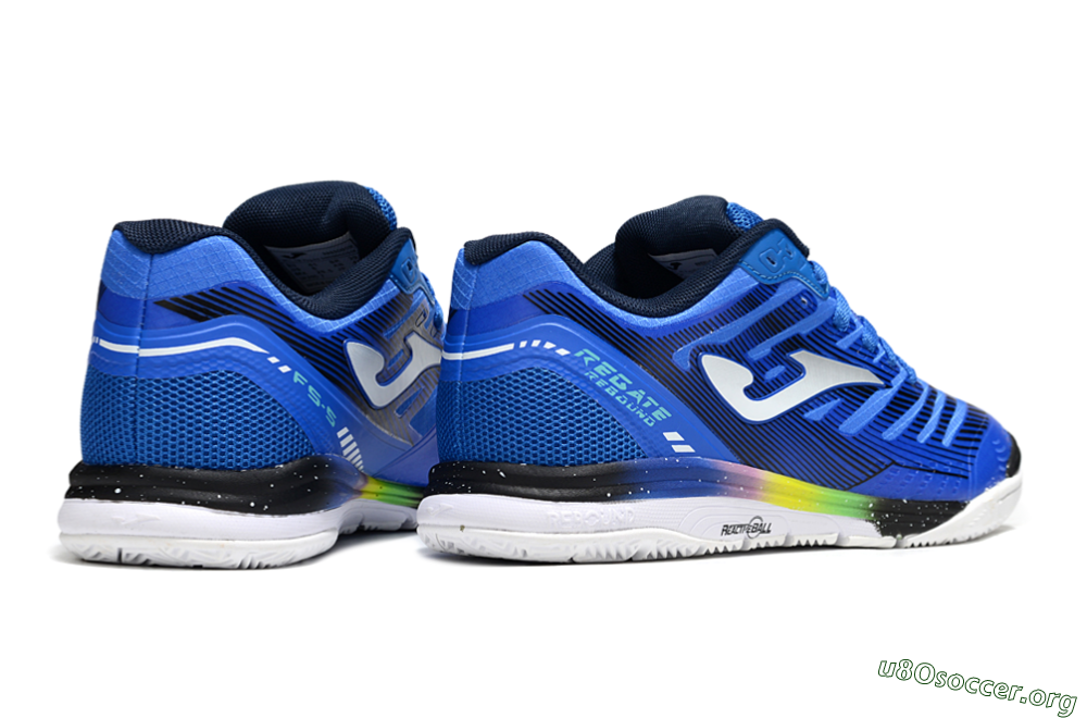 Joma Top Flex IC Football Shoes - Blue/White/Black 6