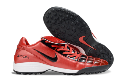 Nike Air Zoom Total 90 III TF Football Shoes - Red/Black/White