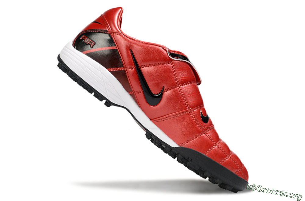 Nike Air Zoom Total 90 III TF Football Shoes - Red/Black/White 4