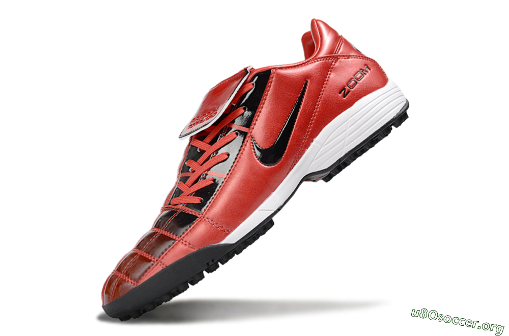Nike Air Zoom Total 90 III TF Football Shoes - Red/Black/White 5