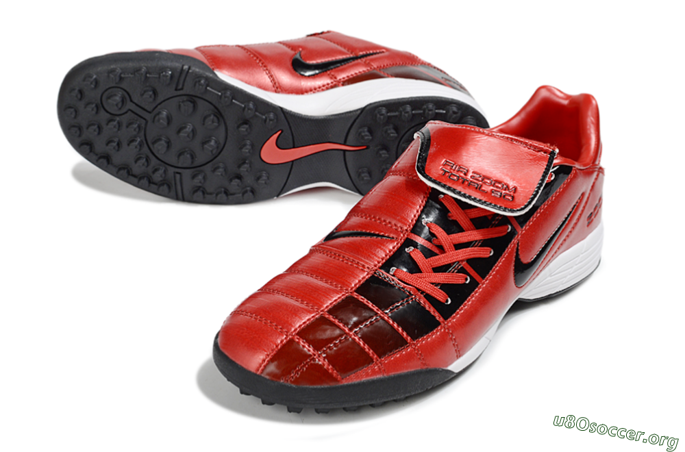 Nike Air Zoom Total 90 III TF Football Shoes - Red/Black/White 0
