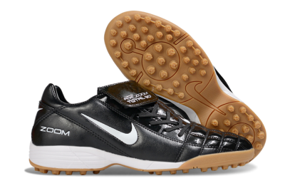 Nike Air Zoom Total 90 III TF Football Shoes - Black/White