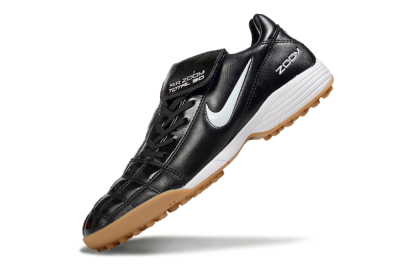 Nike Air Zoom Total 90 III TF Football Shoes - Black/White