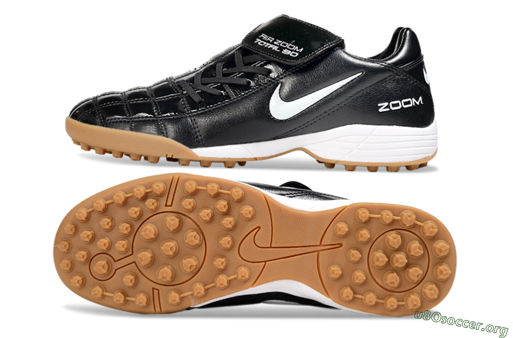 Nike Air Zoom Total 90 III TF Football Shoes - Black/White 1