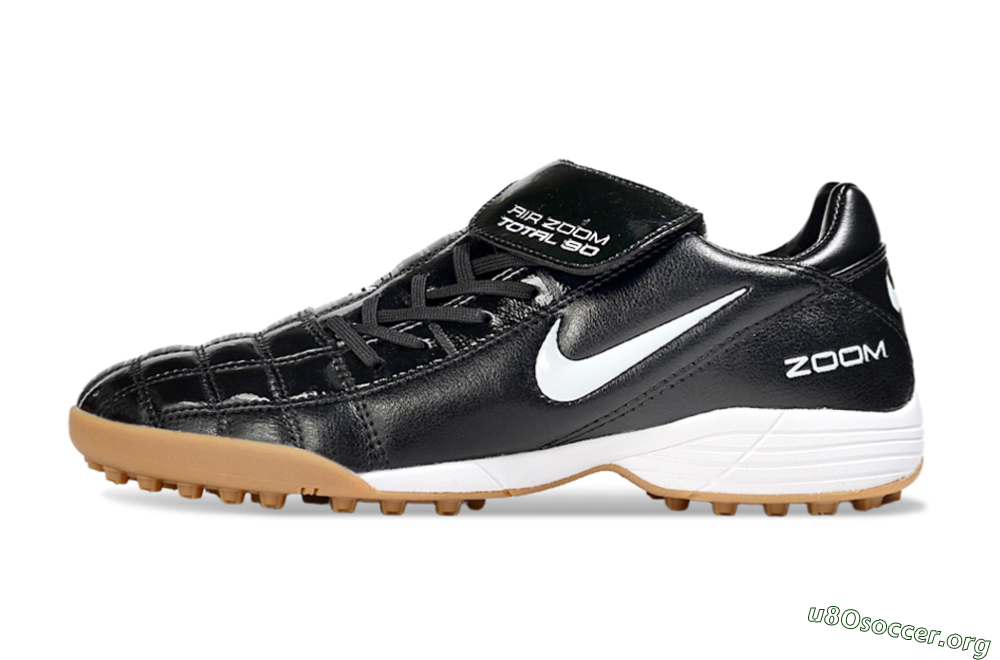 Nike Air Zoom Total 90 III TF Football Shoes - Black/White 3