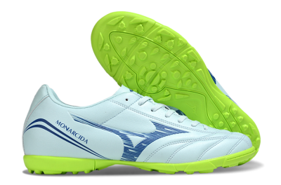 Mizuno Morelia Neo 4 TF Football Shoes - Jade/Blue/Yellow