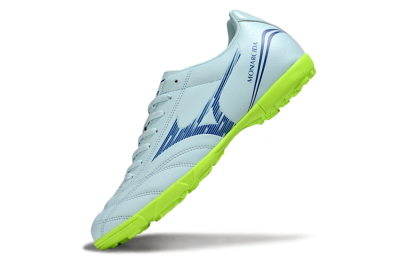 Mizuno Morelia Neo 4 TF Football Shoes - Jade/Blue/Yellow