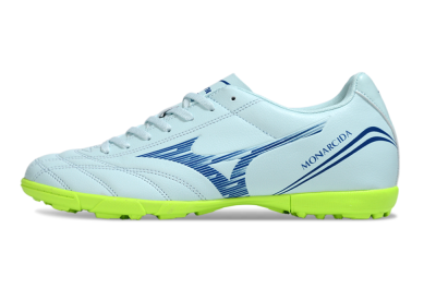 Mizuno Morelia Neo 4 TF Football Shoes - Jade/Blue/Yellow