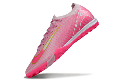 Nike Air Zoom Mercurial Vapor 16 Elite TF Football Shoes - Pink/Gold/White