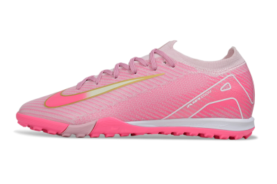 Nike Air Zoom Mercurial Vapor 16 Elite TF Football Shoes - Pink/Gold/White