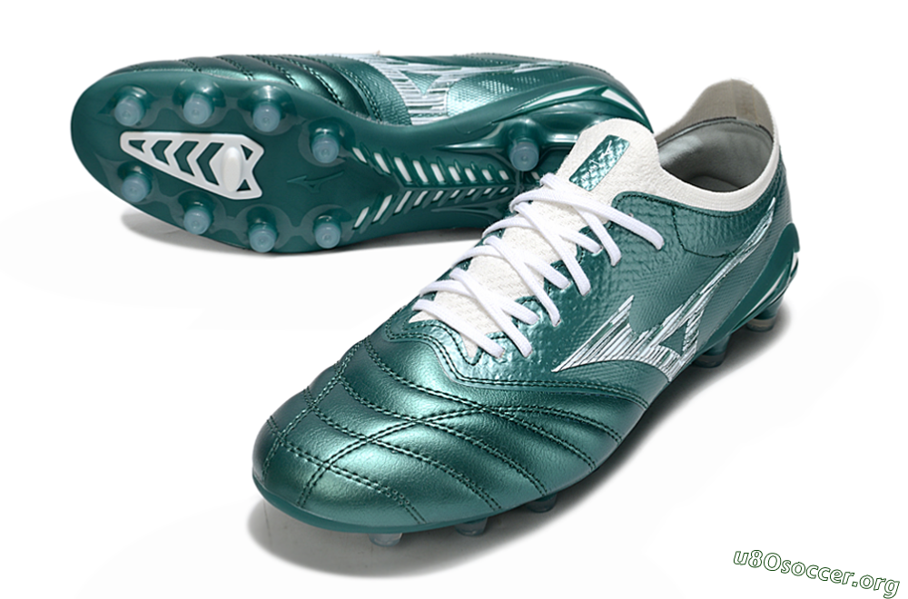 Mizuno Morelia Neo 4 FG Football Boots - Jade/White 0