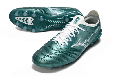 Mizuno Morelia Neo 4 FG Football Boots - Jade/White