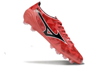 Mizuno Morelia Alpha Beta FG Football Boots - Red/Black/White