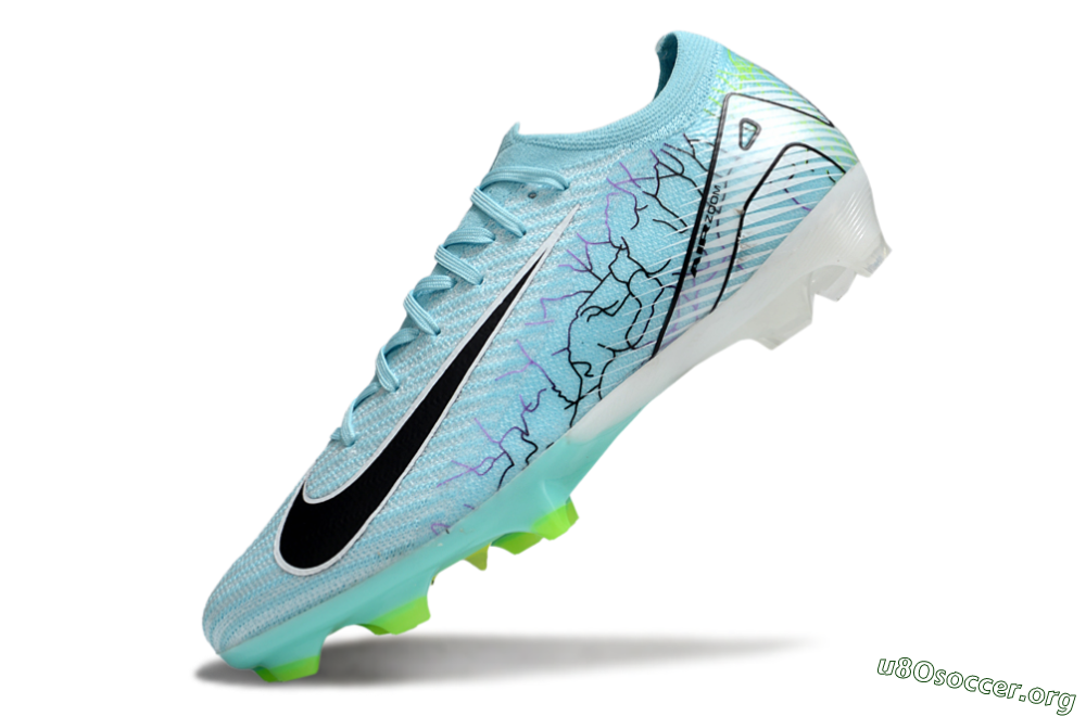 Nike Air Zoom Mercurial Vapor 16 Elite FG Football Boots - Blue/Black/Silver 5
