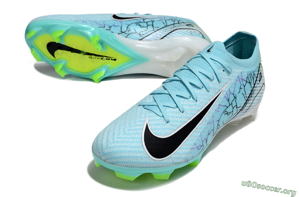 Nike Air Zoom Mercurial Vapor 16 Elite FG Football Boots - Blue/Black/Silver 0