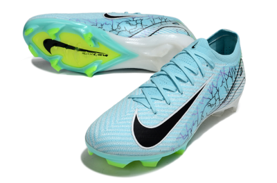 Nike Air Zoom Mercurial Vapor 16 Elite FG Football Boots - Blue/Black/Silver