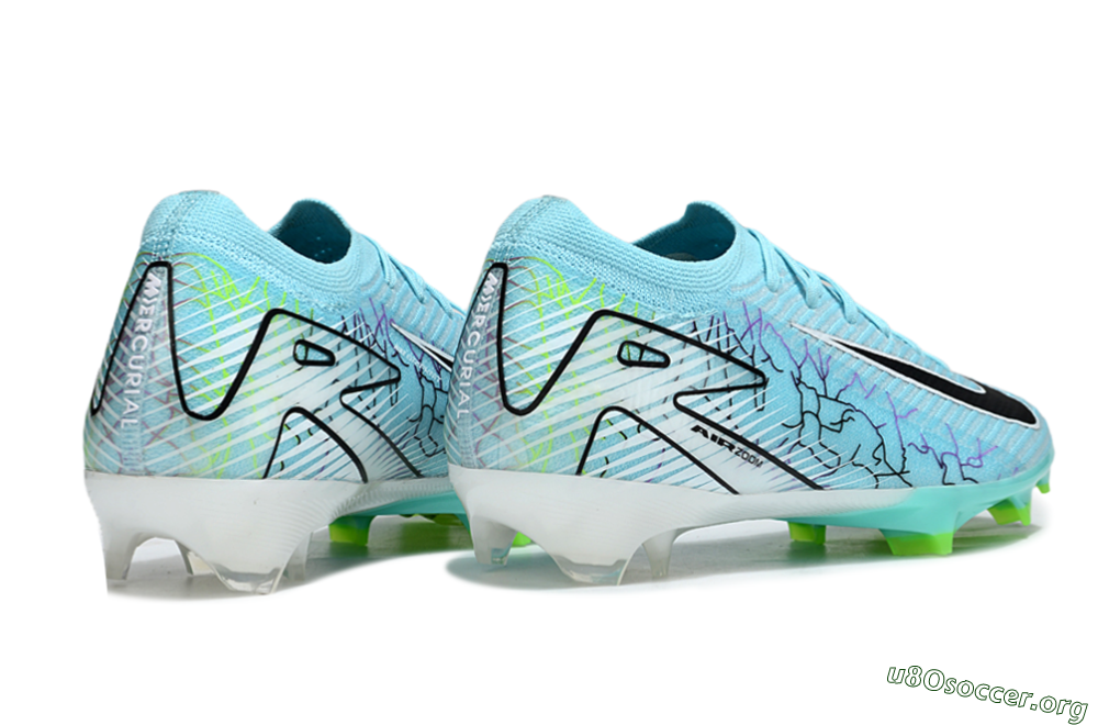 Nike Air Zoom Mercurial Vapor 16 Elite FG Football Boots - Blue/Black/Silver 6