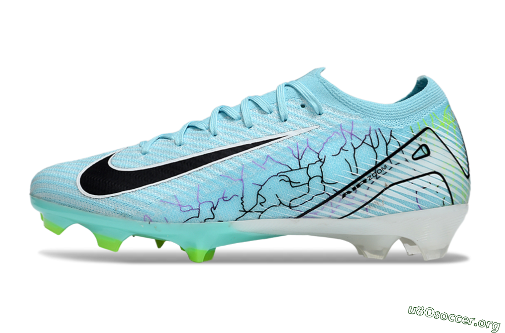 Nike Air Zoom Mercurial Vapor 16 Elite FG Football Boots - Blue/Black/Silver 3
